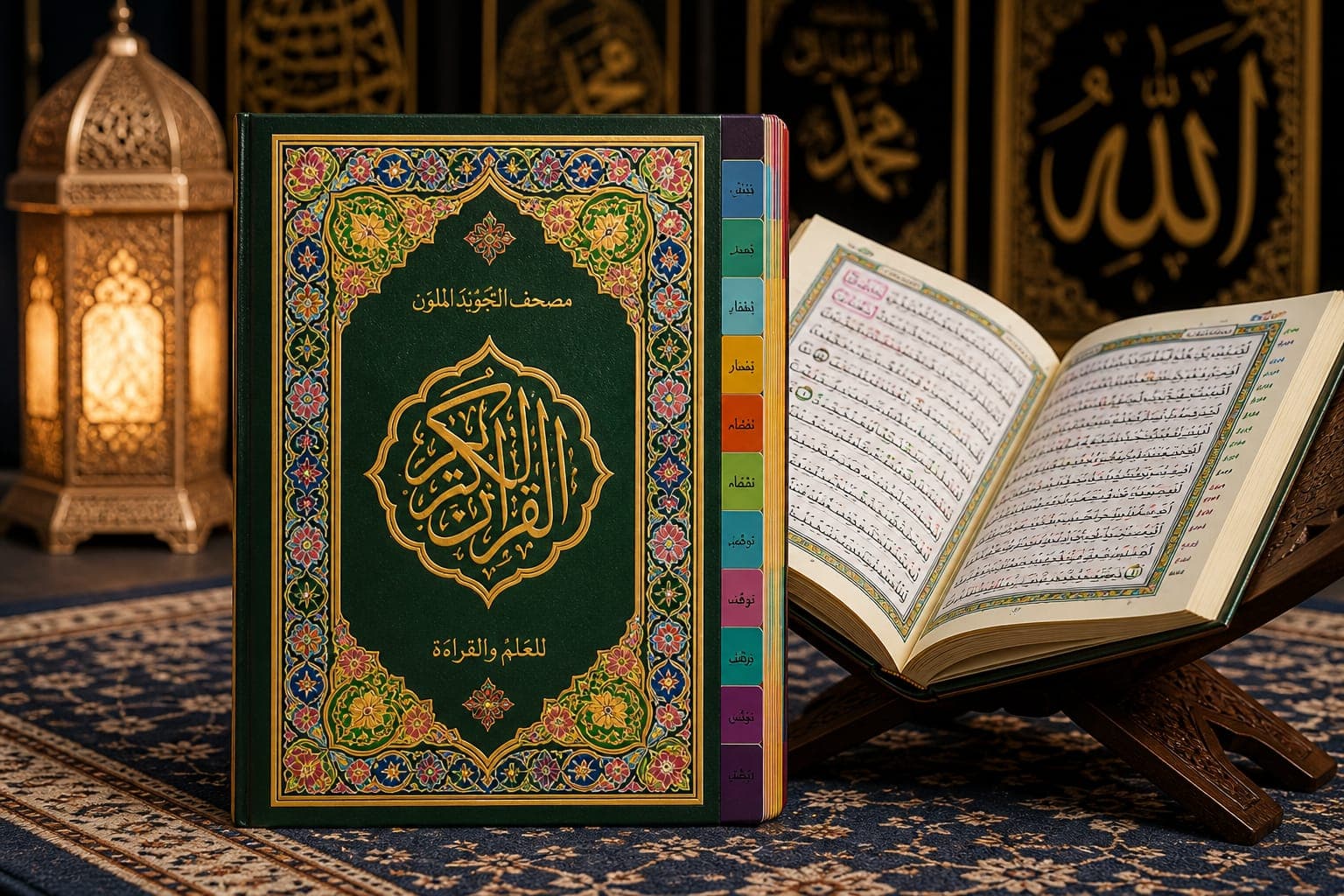 Colorful Tajweedi Quran